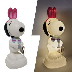 Snoopy Easter Gemmy 14" Light-Up Blow Mold
